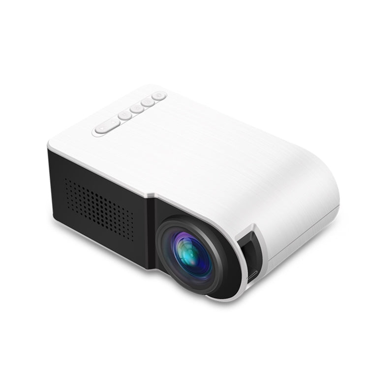 YG210 320x240 400-600LM Mini LED Projector Home Theater, Support HDMI & AV & SD & USB, General Version