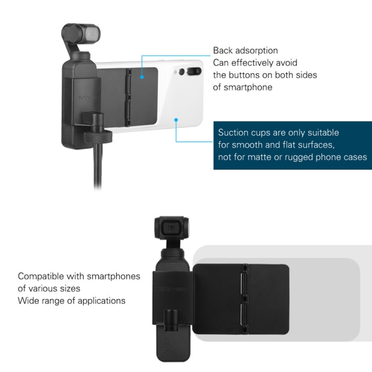 Sunnylife OP-ZJ061 Folding Sucker Holder + Tripod for DJI OSMO Pocket My Store