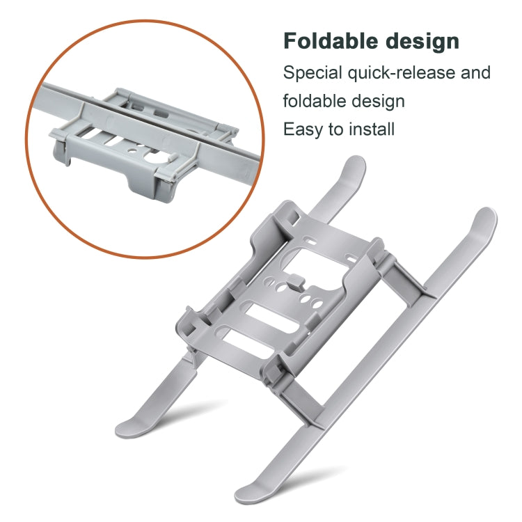 STARTRC 1106837 Shockproof Quick Release Anti-collision Landing Gear Height Extender Holder for DJI Mini 2 / Mavic Mini