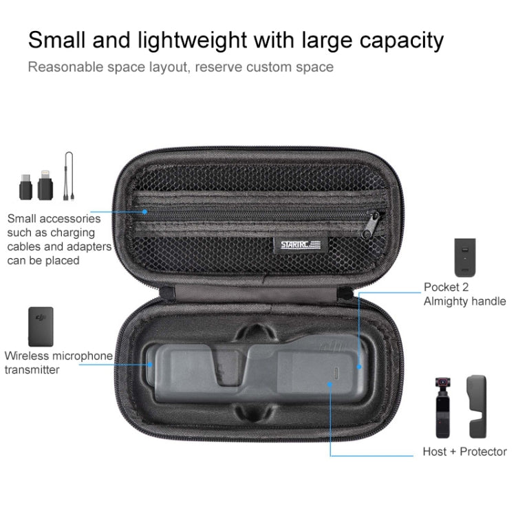 STARTRC Portable Carrying Dacron Hard Case Body Storage Bag for DJI OSMO Pocket  / OSMO Pocket 2 My Store