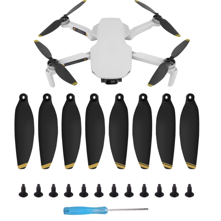 8 PCS/Set Sunnylife 4726F Low Noise Quick-release Wing Propellers for DJI Mini 2 My Store