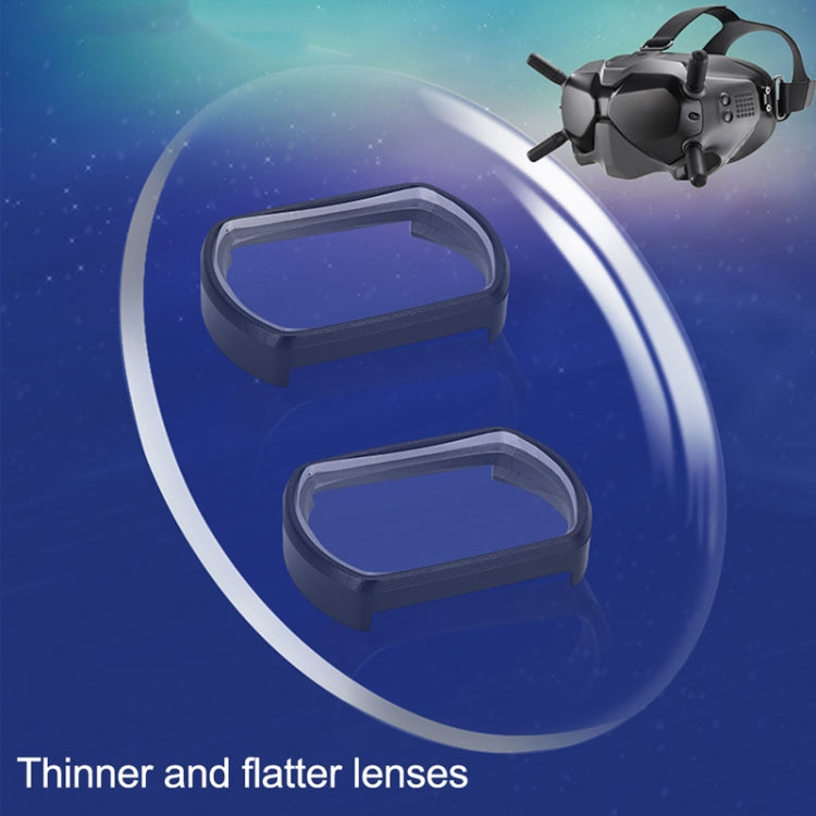 RCSTQ 2 PCS 200 Degree Myopia Glasses Lens Vision Correction Aspherical Lens for DJI FPV Goggles V2