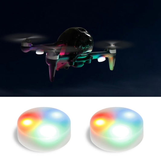 RCSTQ 2 PCS Three-Color Strobe LED Light Night Light Flashing Light for DJI FPV My Store