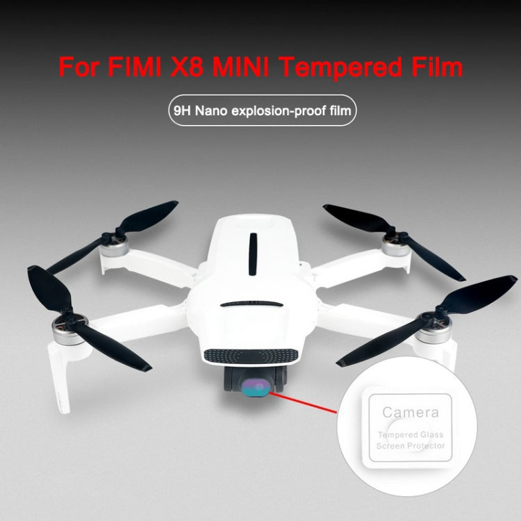 RCSTQ Anti-Scratch Tempered Glass Lens Film for FIMI X8 Mini Drone Camera My Store