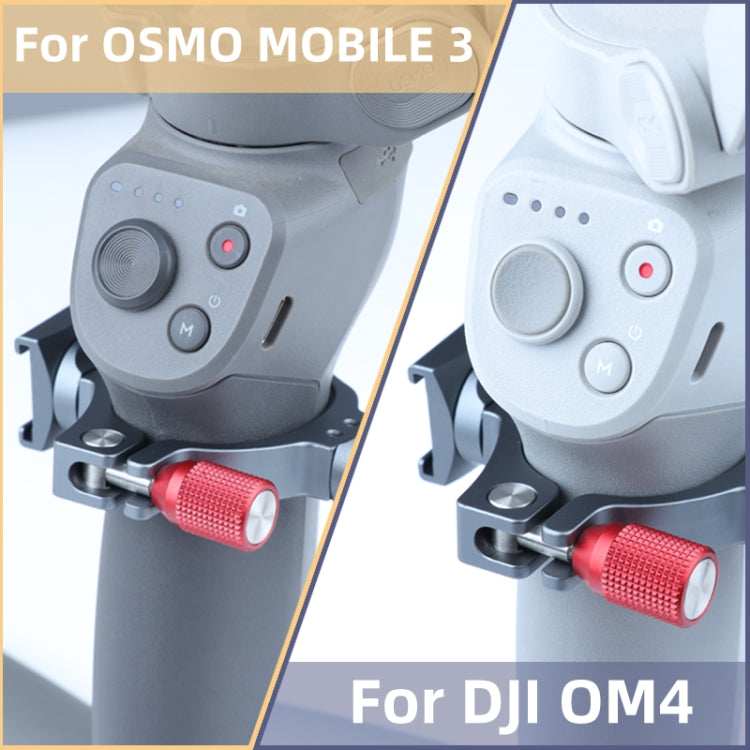 Stabilizer Extension Bracket Ring Adapter with Dual Cold Shoe Base for DJI OM4 / Osmo Mobile 3 My Store