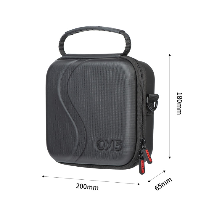 STARTRC Portable PU Leather Storage Bag Carrying Case for DJI OM 5, Size: 20cm x 18cm x 6.5cm My Store