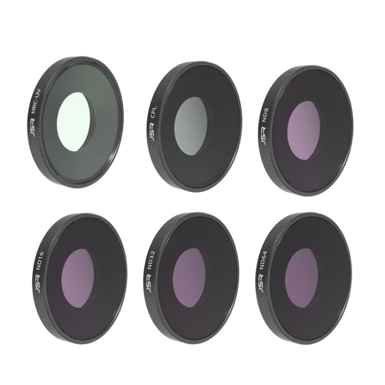 JSR 4 in 1 UV CPL ND8 ND16 ND32 ND64 Lens Filter For DJI Osmo Action 3 My Store