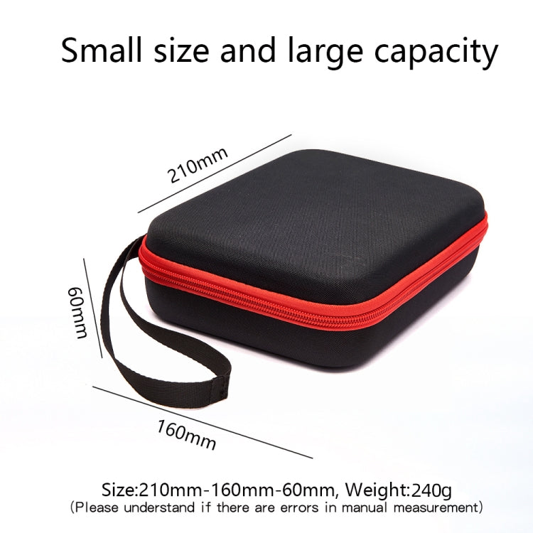 For DJI Osmo Action 3 Carrying Storage Case Bag,Size: 21x 16 x 6cm My Store