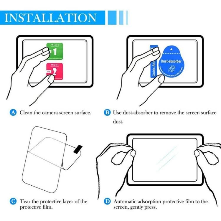 For DJI RS3 / RS3 Pro Explosion-proof Tempered Glass Screen Film My Store