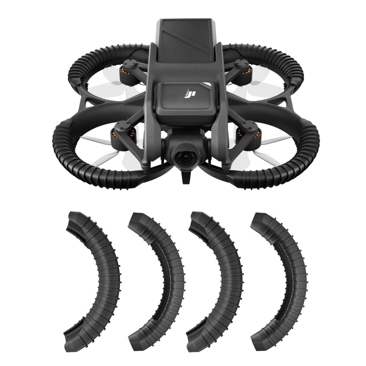 For DJI Avata STARTRC Drone Propeller TPU Protective Guard Anti-collision Ring Cover My Store