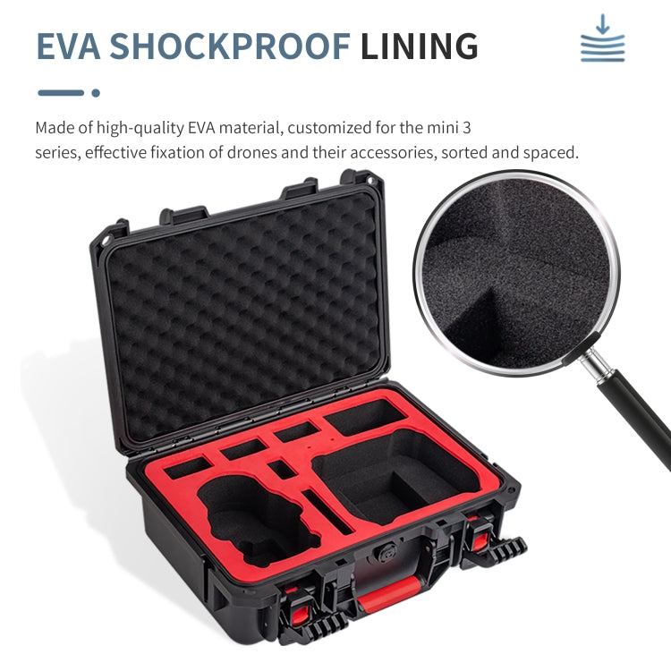 STARTRC ABS Waterproof Shockproof Suitcase Storage Box For DJI Mini 4 Series / Mini 3 Series / RC / RC-N1 My Store