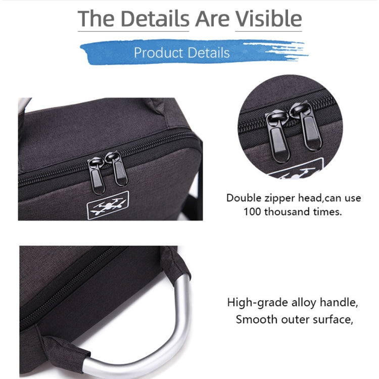 For DJI Mini 2 SE Shockproof Single Shoulder Storage Carrying Case Box Bag, Size: 30 x 22 x 8.5cm My Store