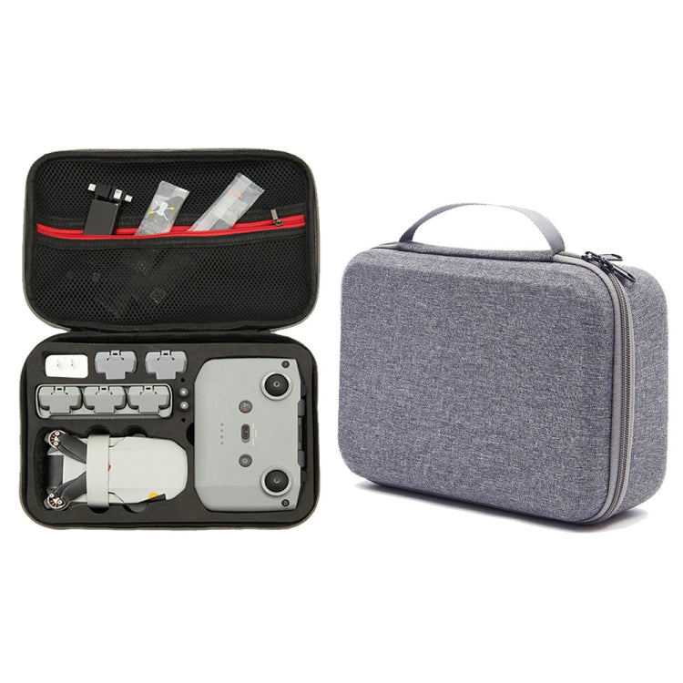 For DJI Mini 2 SE Grey Shockproof Carrying Hard Case Storage Bag, Size: 21.5 x 29.5 x 10cm My Store