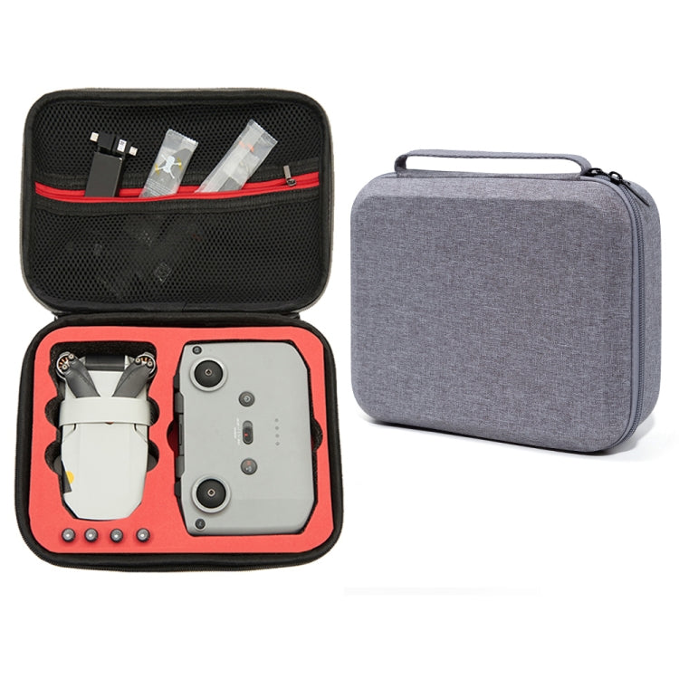 For DJI Mini 2 SE Grey Shockproof Carrying Hard Case Drone Storage Bag, Size: 24 x 19 x 9cm My Store