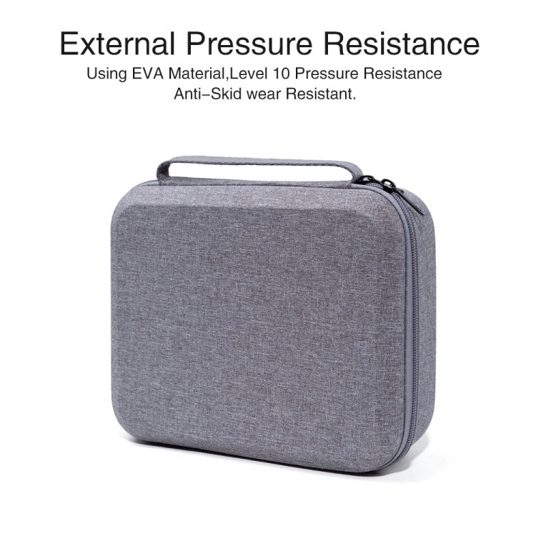 For DJI Mini 2 SE Grey Shockproof Carrying Hard Case Drone Storage Bag, Size: 24 x 19 x 9cm My Store