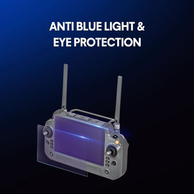 For DJI RC Plus with Screen STARTRC 2pcs Frosted Purple Eye Protection Explosion-proof Tempered Glass Film My Store