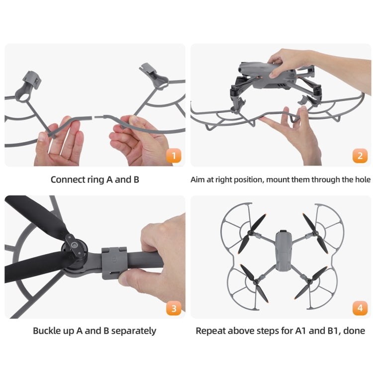 For DJI Air 3 Sunnylfe Drone Propeller Protective Guard Anti-collision Ring My Store