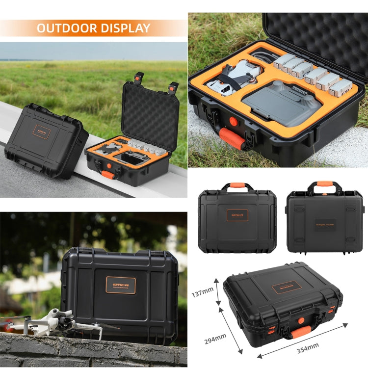 For DJI Mini 4 Pro Sunnylife Safety Carrying Case Waterproof Shock-proof Hard Travel Case My Store