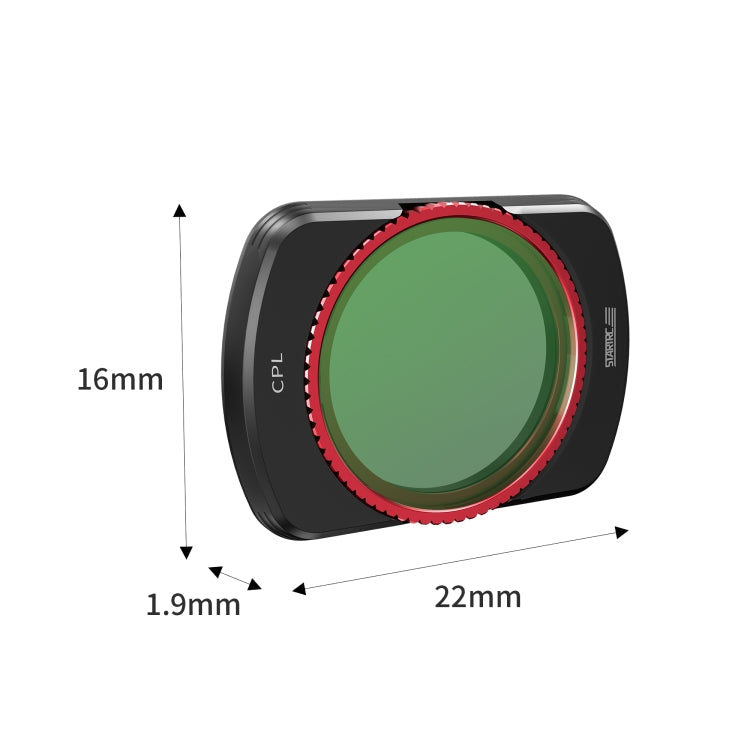 For DJI OSMO Pocket 3 STARTRC CPL Lens Filter