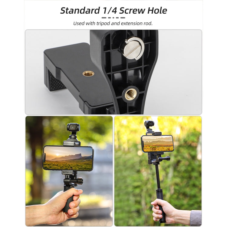 For DJI OSMO Pocket 3 Sunnylife Front Phone Holder Mount Handheld Tripod Expansion Brackets My Store