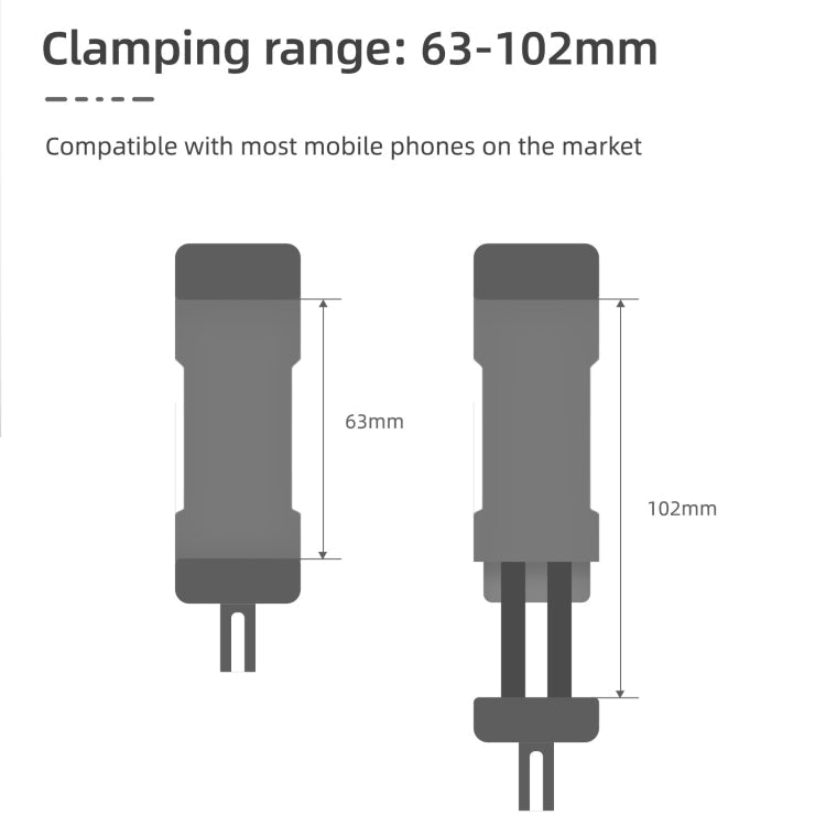 For DJI OSMO Pocket 3 Sunnylife Front Phone Holder Mount Handheld Tripod Expansion Brackets My Store