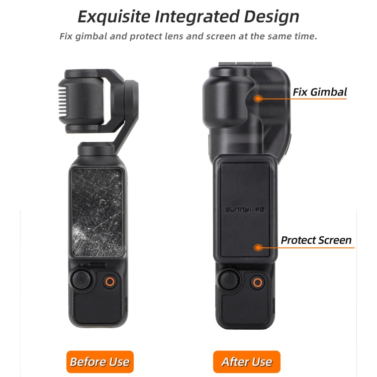 For DJI OSMO Pocket 3 Sunnylife Integrated Gimbal Cover Camera Protector My Store