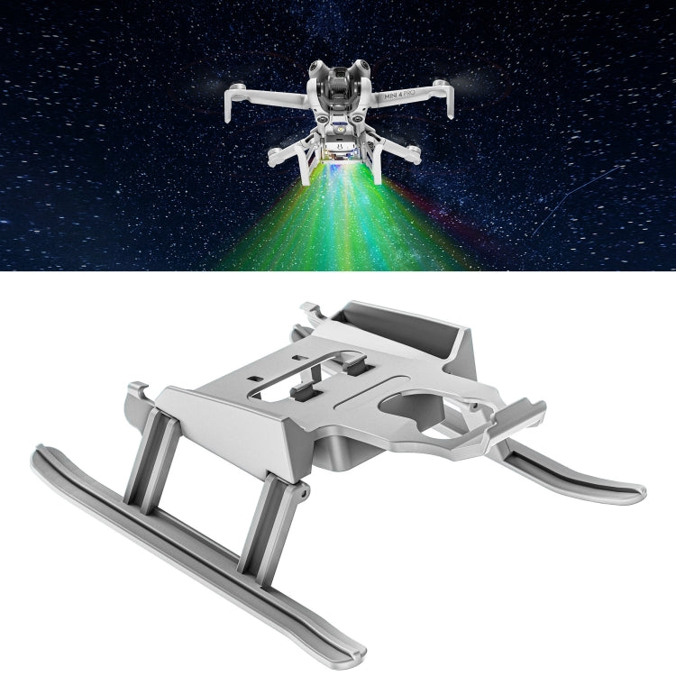 For DJI Mini 4 Pro STARTRC LED Light Folding Heightened Landing Gear Training Rack My Store