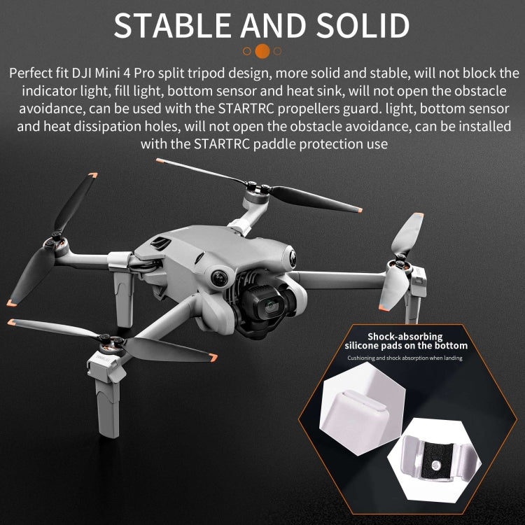 For DJI Mini 4 Pro STARTRC Heightened Landing Gear Training Rack My Store