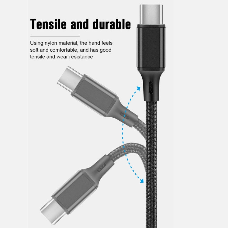 STARTRC For DJI FPV Goggles Type-C / USB-C to Type-C / USB-C Elbow Dual-way Transmission Data Cable, Length: 1.2m My Store