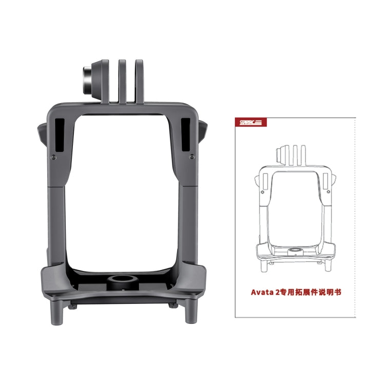 For DJI Avata 2 STARTRC Action Camera Holder Mount Drone Expansion Bracket