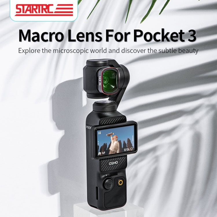 For DJI OSMO Pocket 3 STARTRC 10X Macro Lens Filter My Store