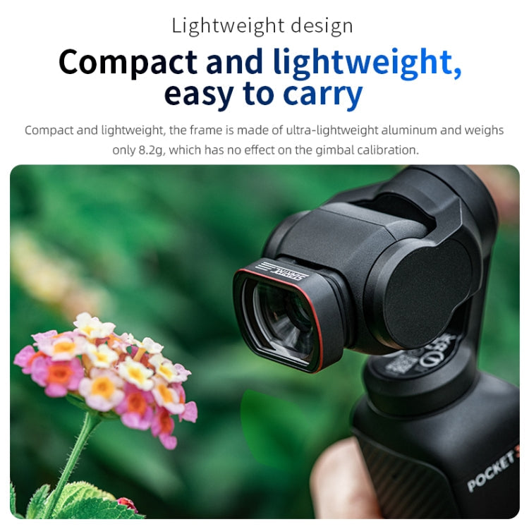 For DJI OSMO Pocket 3 STARTRC 10X Macro Lens Filter