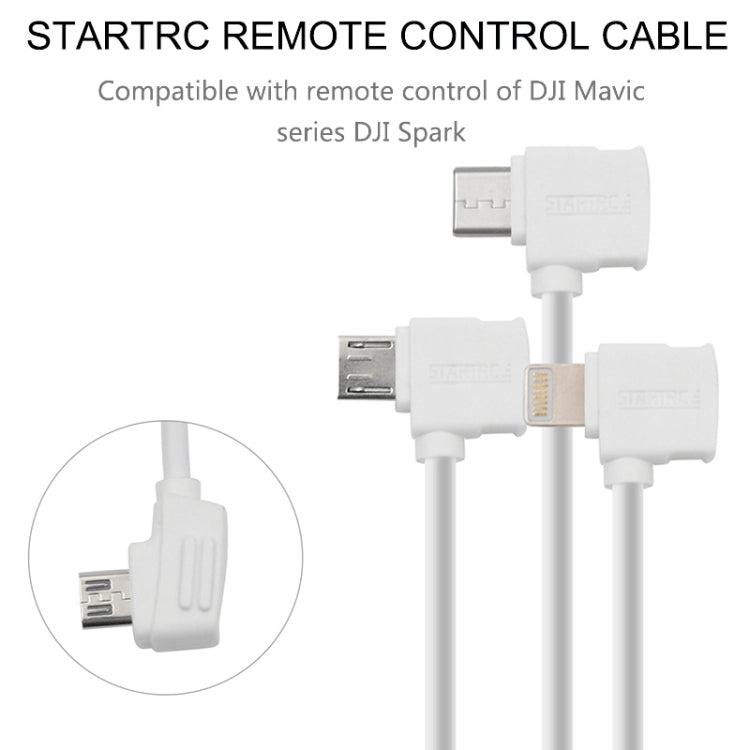 STARTRC 30cm 8 Pin to Micro USB Converting Connector Data Cable for DJI Mavic Mini /  Air, Shark Remote Controller My Store