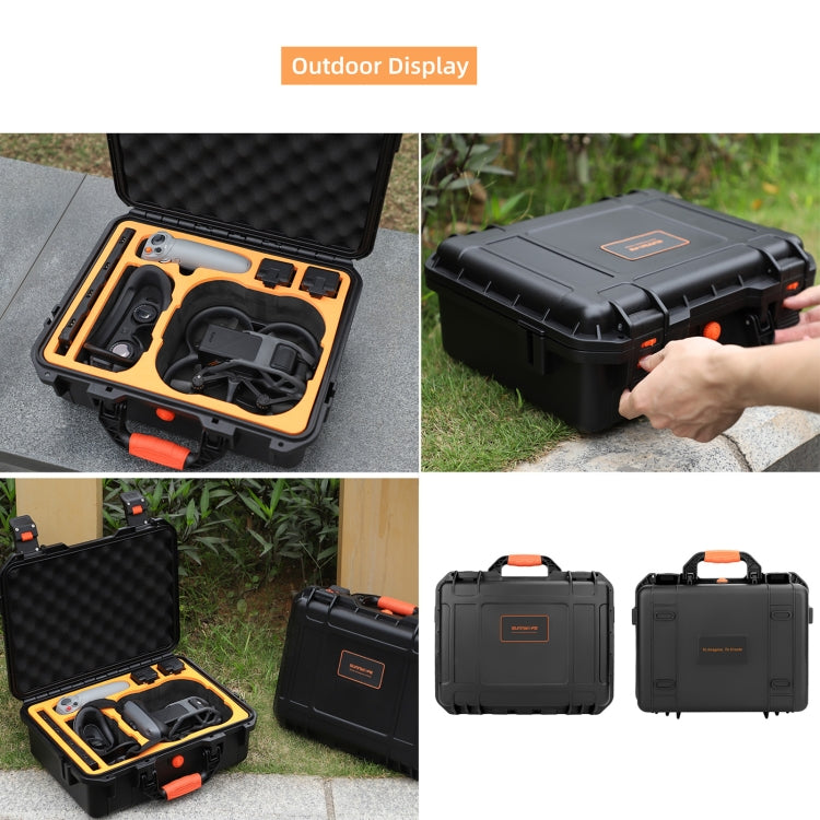 For DJI Avata Sunnylife AQX-6-U Upgraded Waterproof Shockproof Safety Carry Case Storage Bag