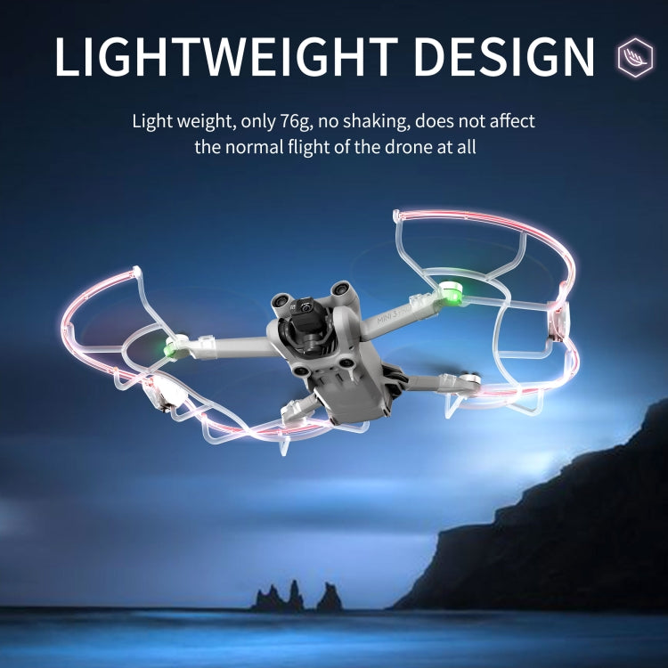 For DJI Mini 3 / Mini 3 Pro STARTRC Drone LED Propeller Protective Guard Anti-collision Ring My Store