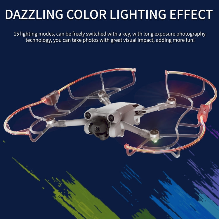 For DJI Mini 3 / Mini 3 Pro STARTRC Drone LED Propeller Protective Guard Anti-collision Ring My Store