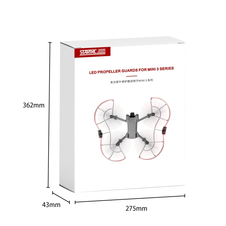 For DJI Mini 3 / Mini 3 Pro STARTRC Drone LED Propeller Protective Guard Anti-collision Ring My Store