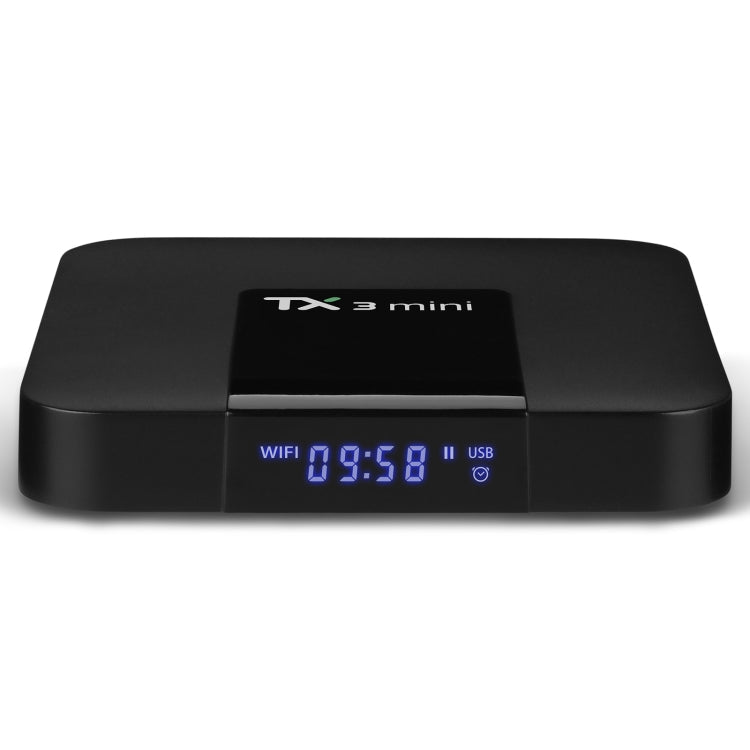 TX3 mini 4K HD Smart TV Box, Android 10.0, H616/H313 up to 1.2 GHz, Quad Core ARM Cortex-A53, 2GB + 16GB, Support 2.4G/5G WiFi, HDMI, AV, LAN, TF Card, EU Plug My Store