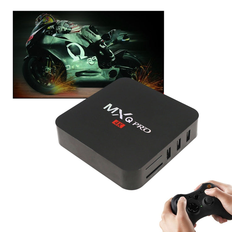 MXQ PROi 1080P 4K HD Smart TV BOX with Remote Controller, Android 7.1 S905W Quad Core Cortex-A53 Up to 2GHz, RAM: 1GB, ROM: 16GB, Support WiFi