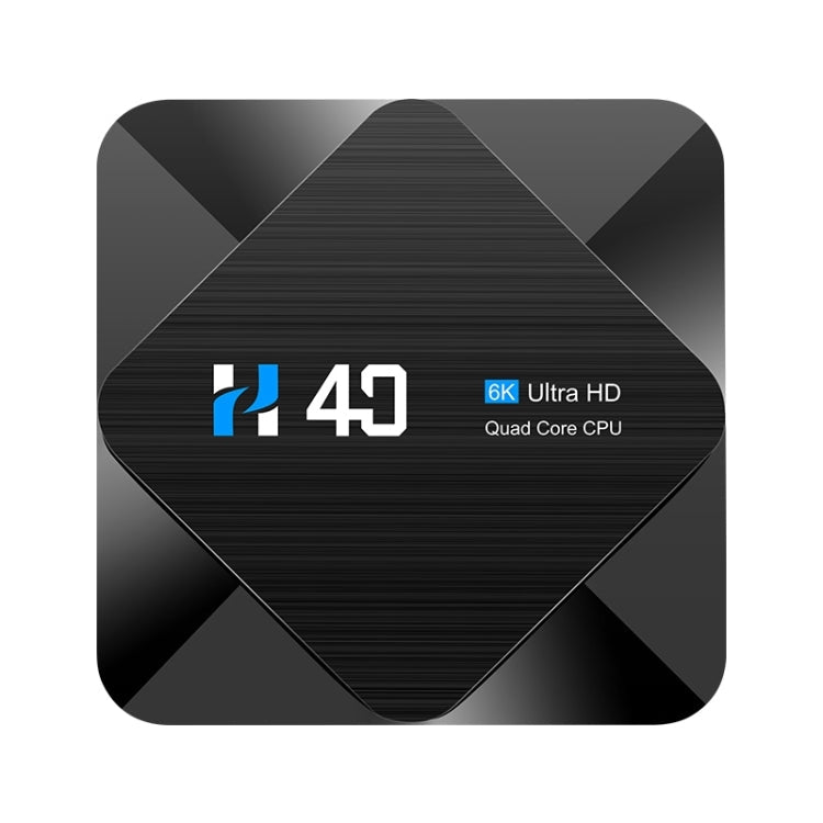 H40 4K Ultra HD Smart TV BOX Android 10.0 Media Player with Remote Control, Quad-core, RAM: 4GB, ROM: 32GB My Store