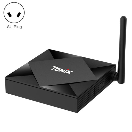 TANIX TX6s 4K Smart TV BOX Android 10 Media Player with Remote Control, Quad Core Allwinner H616, RAM: 4GB, ROM: 32GB, 2.4GHz/5GHz WiFi, Bluetooth, EU Plug