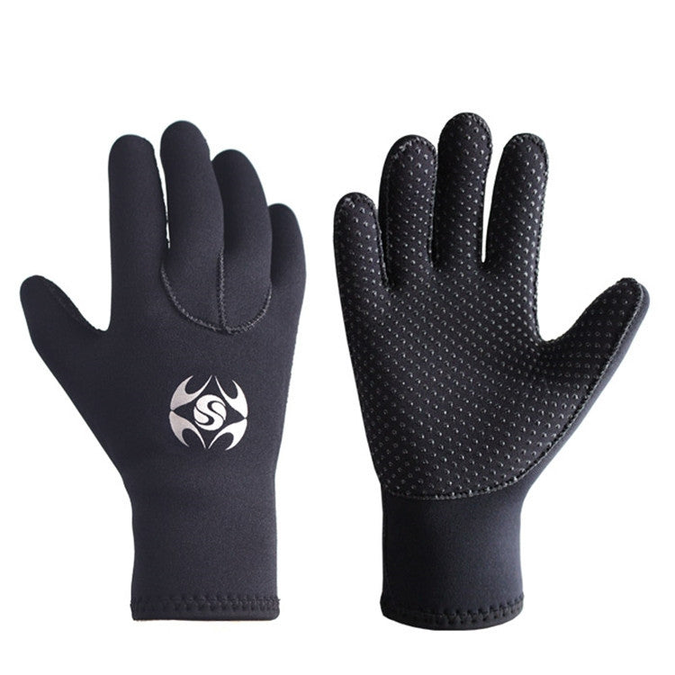 SLINX 1127 3mm Neoprene Non-slip Wear-resistant Warm Diving Gloves Reluova