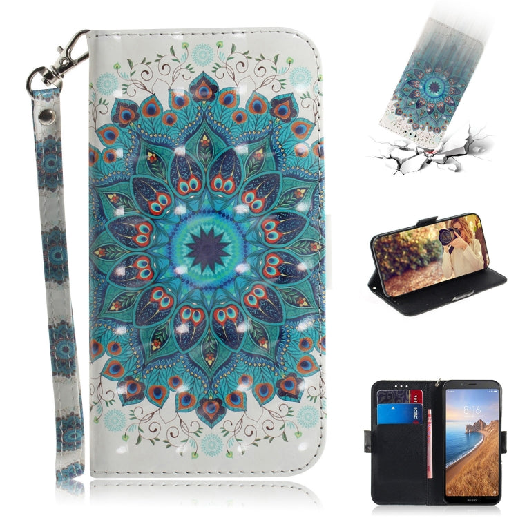 3D Painting Pattern Coloured Drawing Horizontal Flip Leather Case with Holder & Card Slots & Wallet for, Series 1