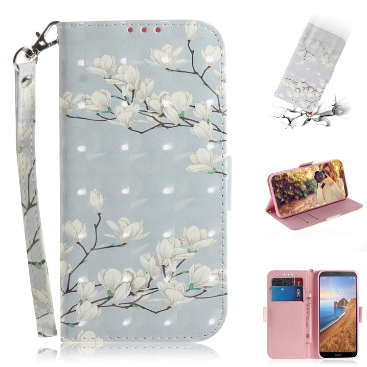 3D Painting Pattern Coloured Drawing Horizontal Flip Leather Case with Holder & Card Slots & Wallet for, Series 1