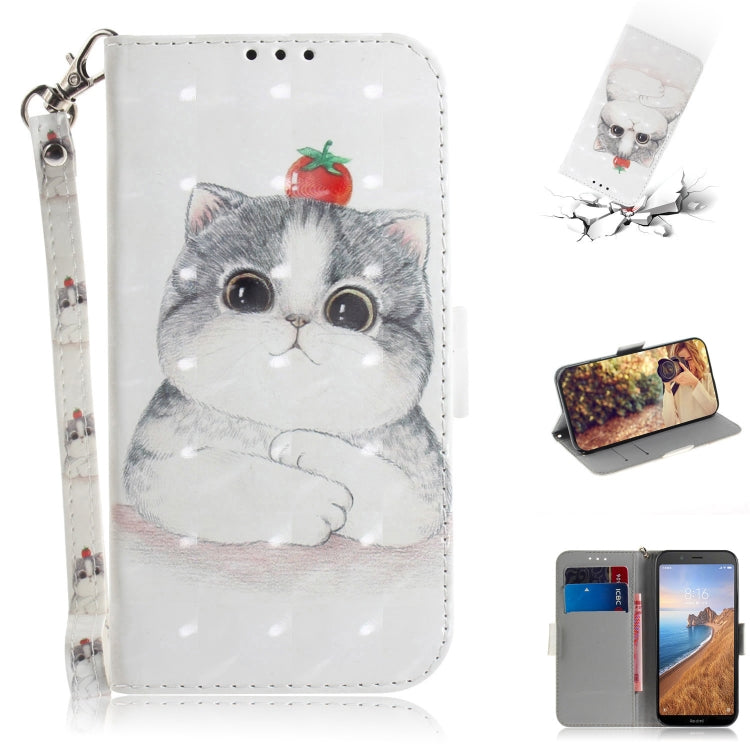 3D Painting Pattern Coloured Drawing Horizontal Flip Leather Case with Holder & Card Slots & Wallet for, Series 1