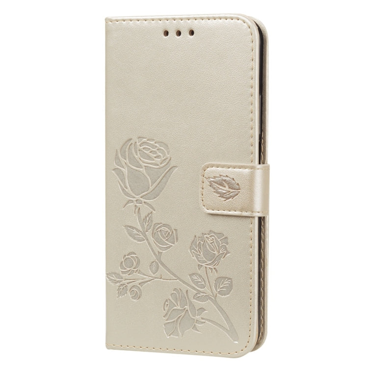 Rose Embossed Horizontal Flip PU Leather Case with Holder & Card Slots & Wallet My Store