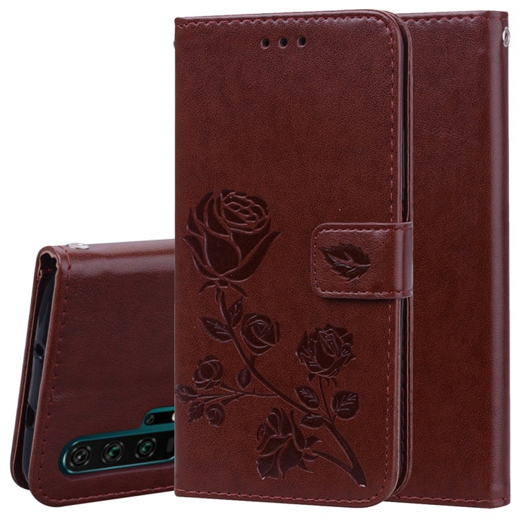 Rose Embossed Horizontal Flip PU Leather Case with Holder & Card Slots & Wallet