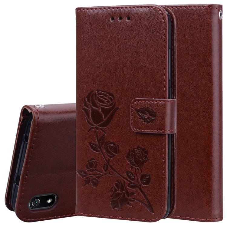 Rose Embossed Horizontal Flip PU Leather Case with Holder & Card Slots & Wallet My Store