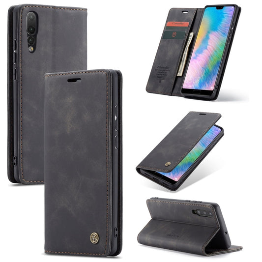 CaseMe-013 Detachable Multifunctional Horizontal Flip Leather Case with Card Slot & Holder & Zipper Wallet & Photo Frame for Huawei P20 Pro My Store