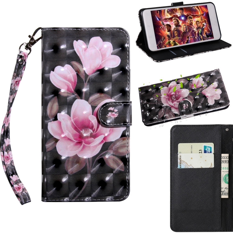 3D Painting Pattern Coloured Drawing Horizontal Flip TPU + PU Leather Case with Holder & Card Slots & Wallet, Series 3